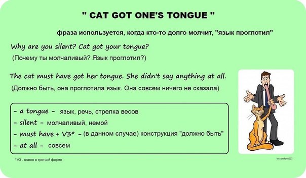 идиома can got